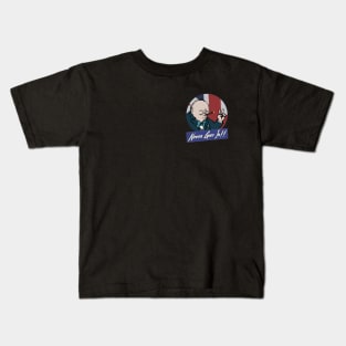 Winston Churchill - Never Give In!! Kids T-Shirt